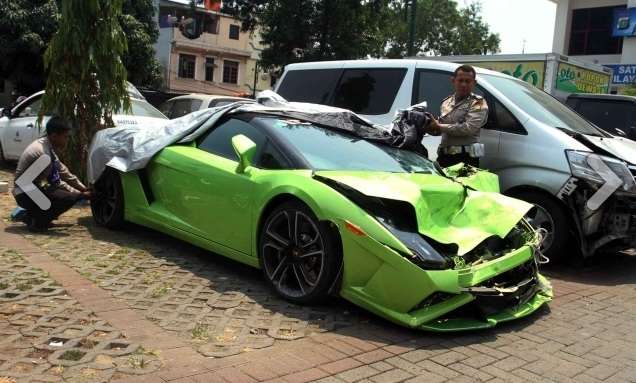 Lamborghini Rp 7 Miliar Hotman Paris Ringsek