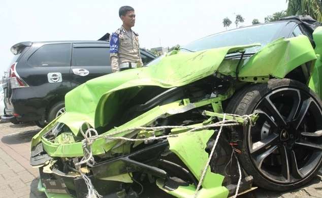 Lamborghini Rp 7 Miliar Hotman Paris Ringsek