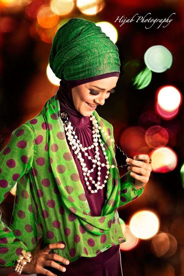 Hijab Polkadot `Attack`!