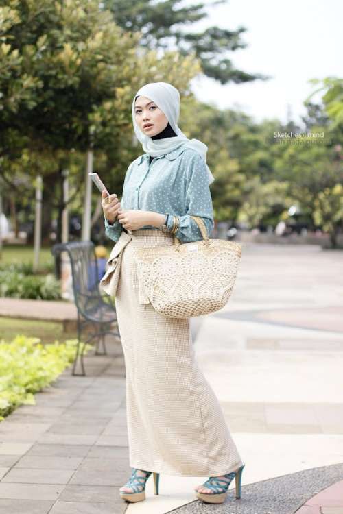 Hijab Polkadot `Attack`!
