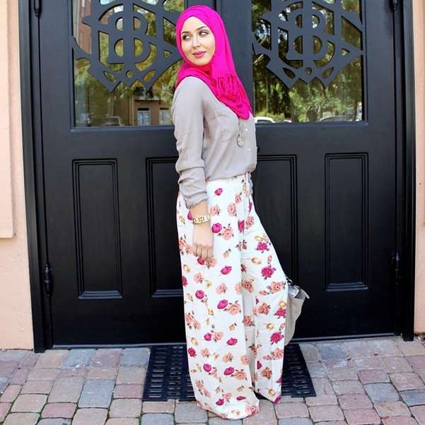 Gaya Hijab Keren Fashionista New York