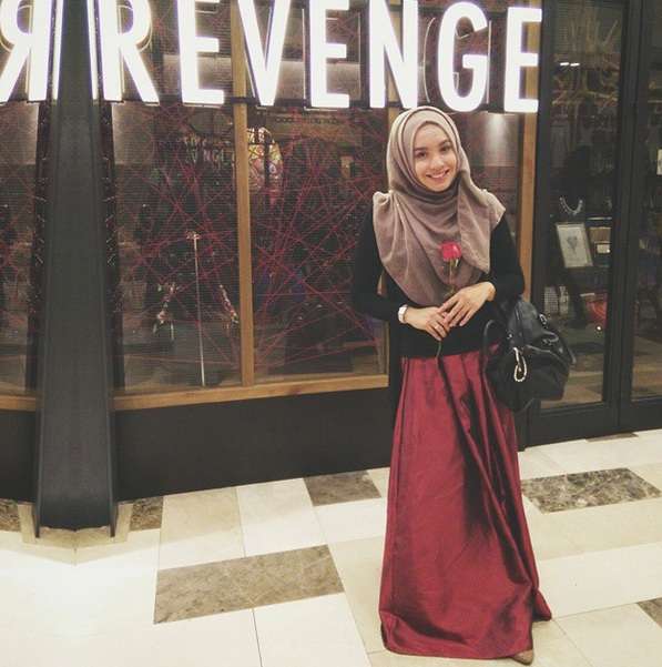 Cantiknya `Selebgram` Hijab Mya Zulkifli