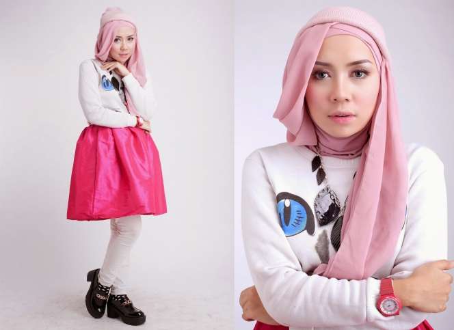 Fesyen Muslim Keren Selebgram Thata Al-Jundiah