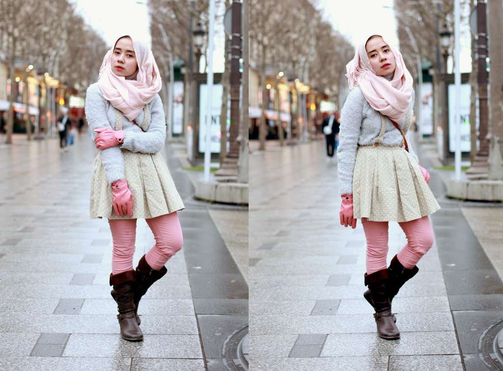 Fesyen Muslim Keren Selebgram Thata Al-Jundiah