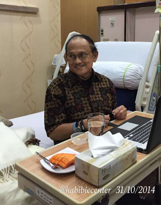Alhamdulillah, BJ Habibie Sudah Sehat