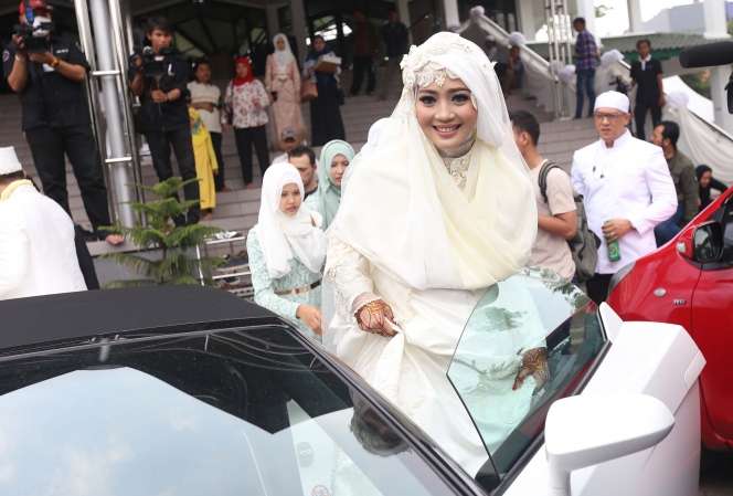 Lamborghini, Tunggangan Nuri Maulida usai Menikah