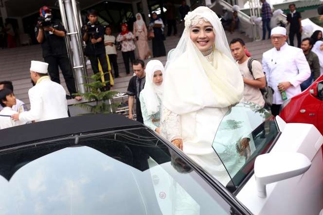 Lamborghini, Tunggangan Nuri Maulida usai Menikah