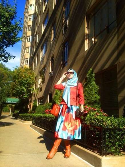 Fesyen Muslim si Fotografer Berhijab Afida Sukma