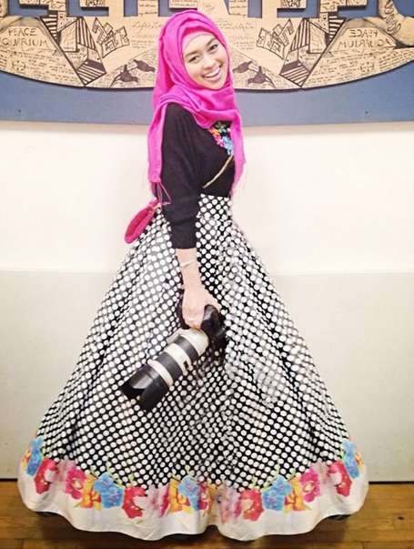 Fesyen Muslim si Fotografer Berhijab Afida Sukma