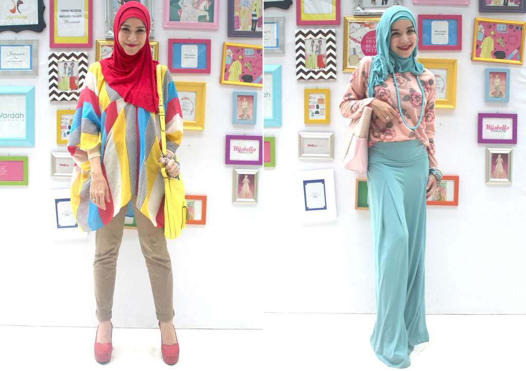 Gaya Fashion Artis Cantik Berhijab