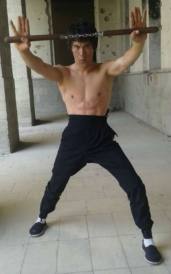 Aksi Memukau `Bruce Lee` Afghanistan