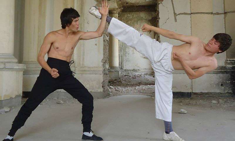 Aksi Memukau `Bruce Lee` Afghanistan