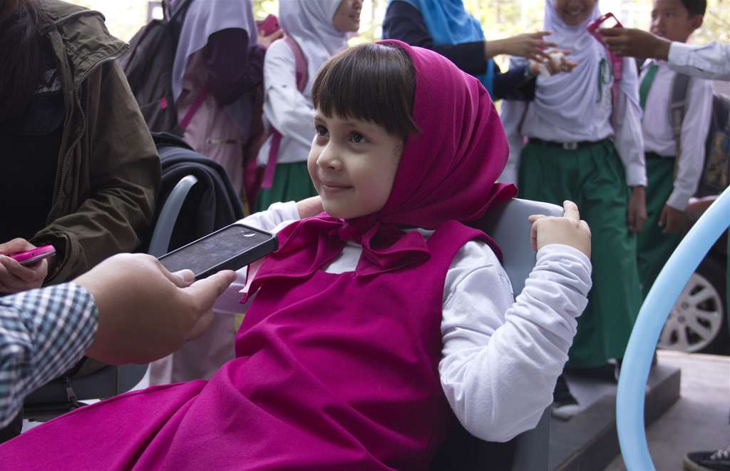 Richelle, `Masha and The Bear` dari Indonesia