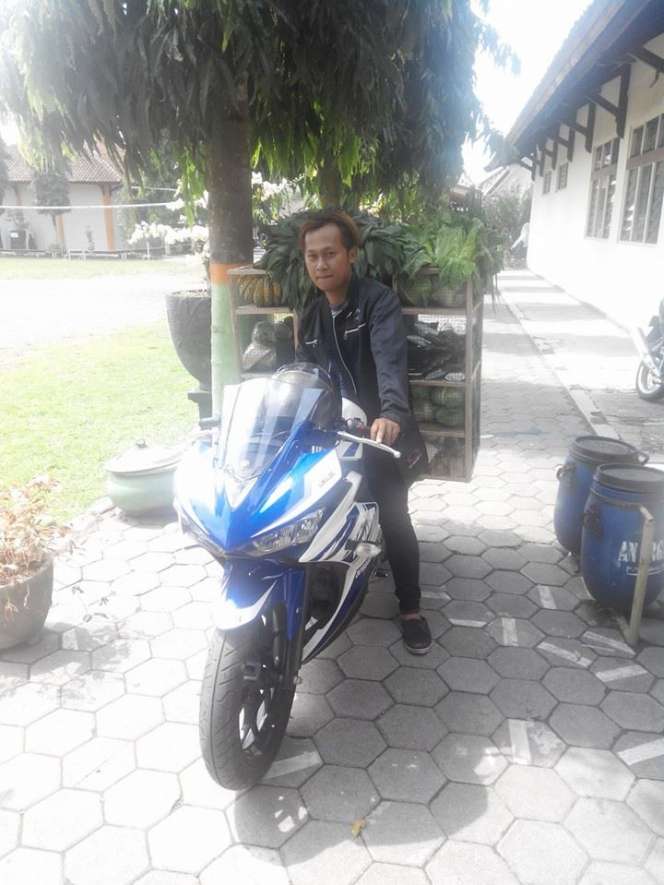 Di Magelang, Motor Sport Rp 54 Juta Jadi `Gerobak` Sayur