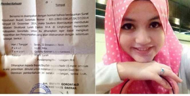 Pesona Nurmala, Lurah Cantik di Gorontalo