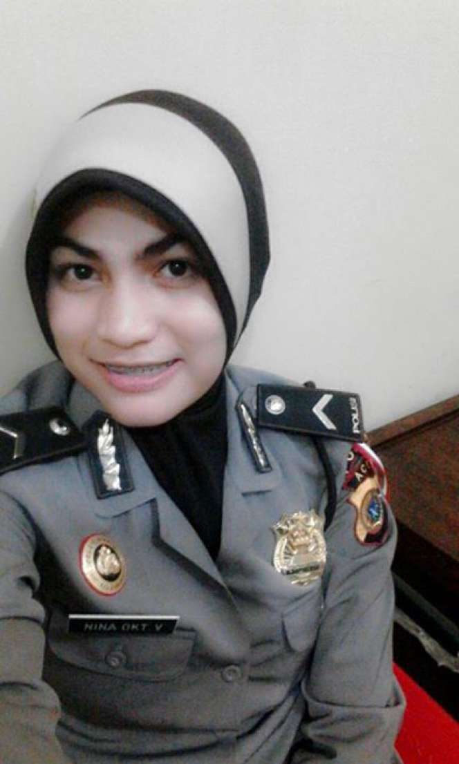 Pesona Bripda Nina, Brimob Berhijab Polda Aceh