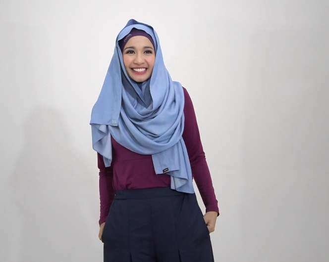 Gaya Fesyen Laudya Cynthia Bella Berhijab