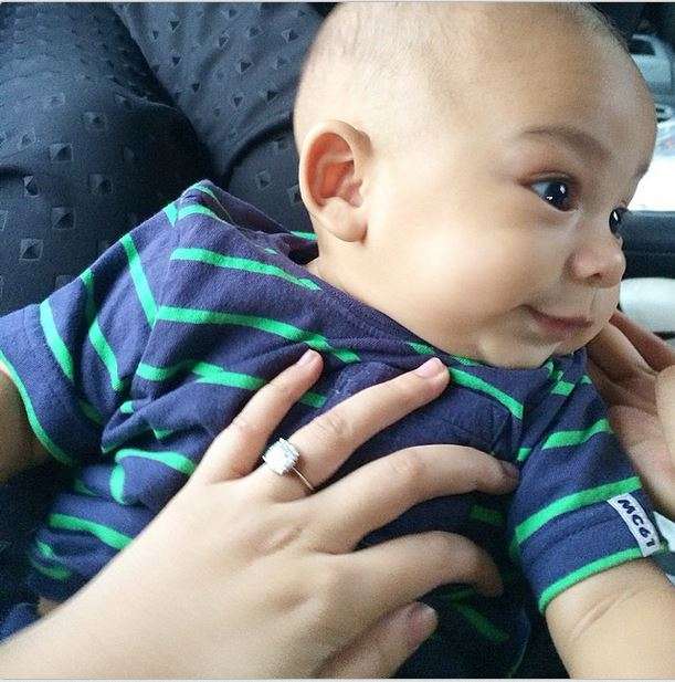 `Pose Gemas` Adam, Putra Teuku Wisnu-Shireen Sungkar
