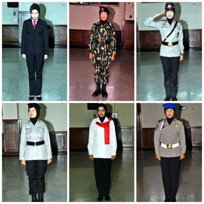 Tengok Seragam Polwan Berhijab