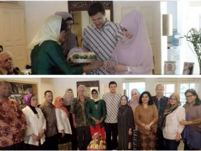 Momen Kebahagiaan Risty Tagor dan Stuart Collin