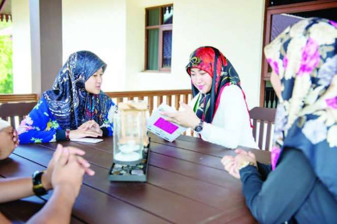 Cantiknya Qori Terbaik Dunia, Istri Pangeran Brunei