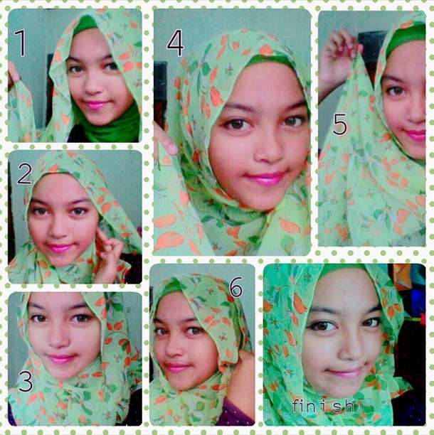 Tutorial Hijab Cantik Simpel `#SetahunDream`