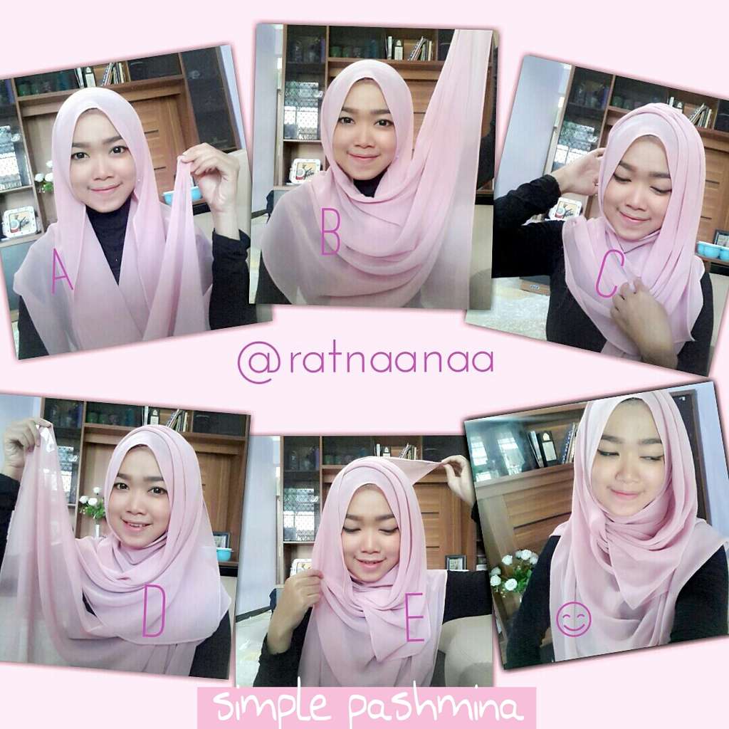 Tutorial Hijab Cantik Simpel `#SetahunDream`