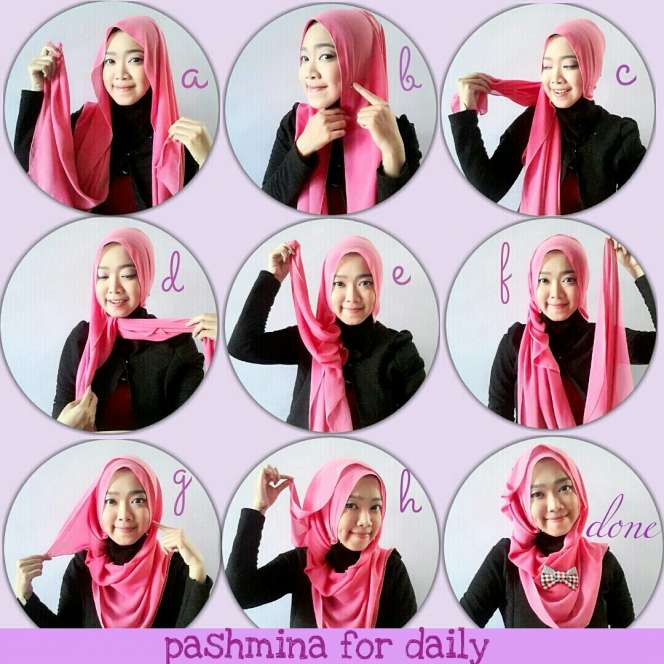 Tutorial Hijab Unik untuk Sehari-hari #SetahunDream