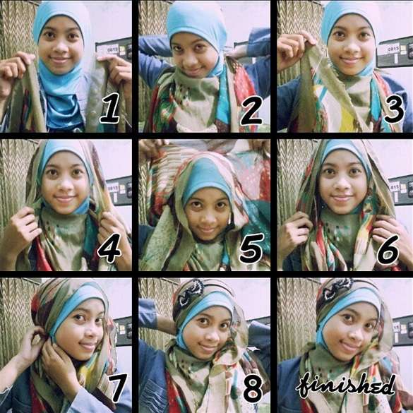 Tutorial Hijab Unik untuk Sehari-hari #SetahunDream