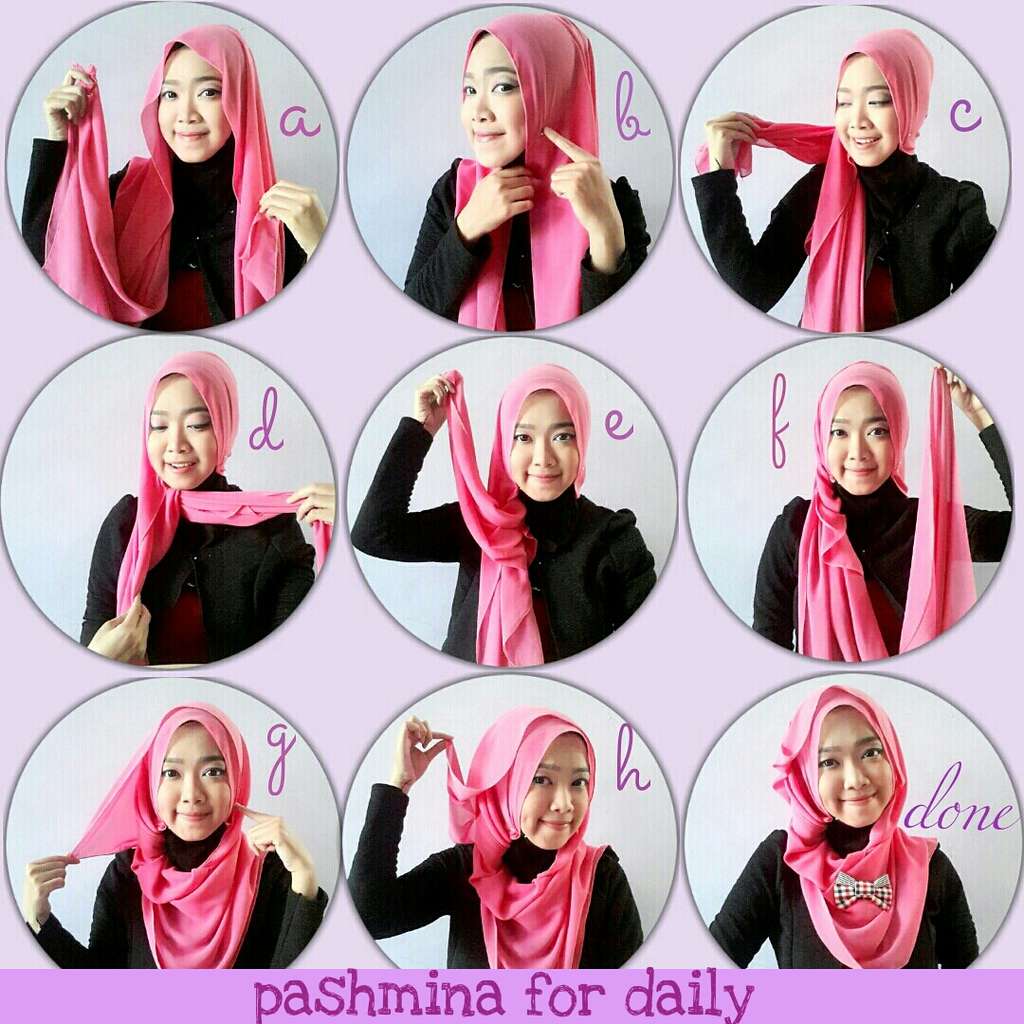 Tutorial Hijab Unik untuk Sehari-hari #SetahunDream