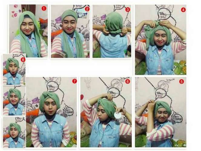 Tutorial Hijab Cantik Buat yang `Boyish`