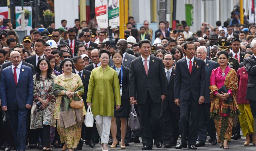 `Historical Walk` Jokowi dan Pemimpin Asia-Afrika