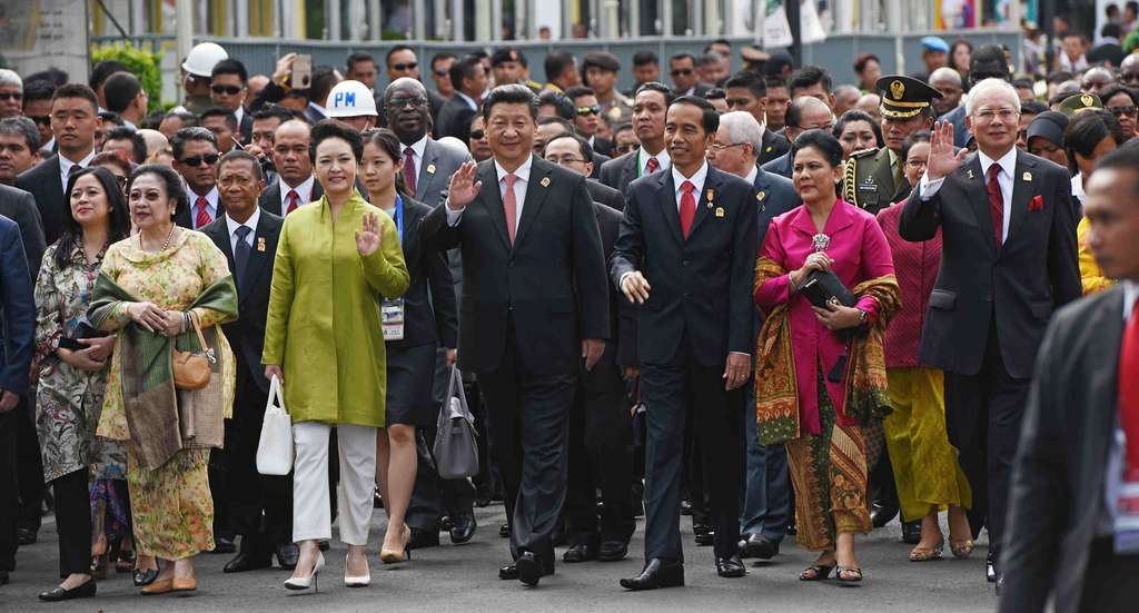 `Historical Walk` Jokowi dan Pemimpin Asia-Afrika