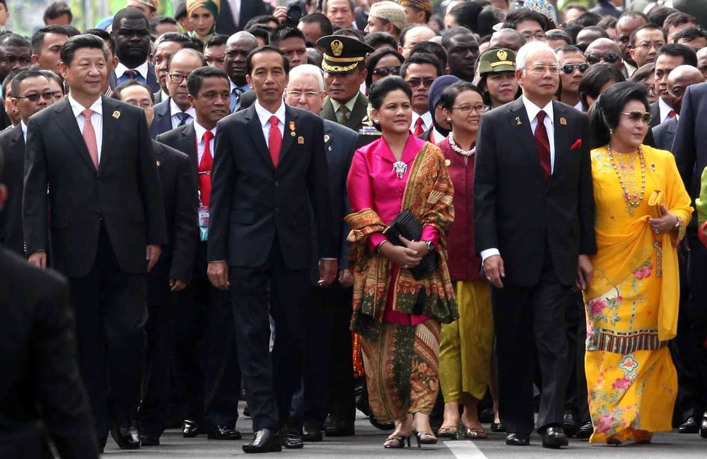 `Historical Walk` Jokowi dan Pemimpin Asia-Afrika