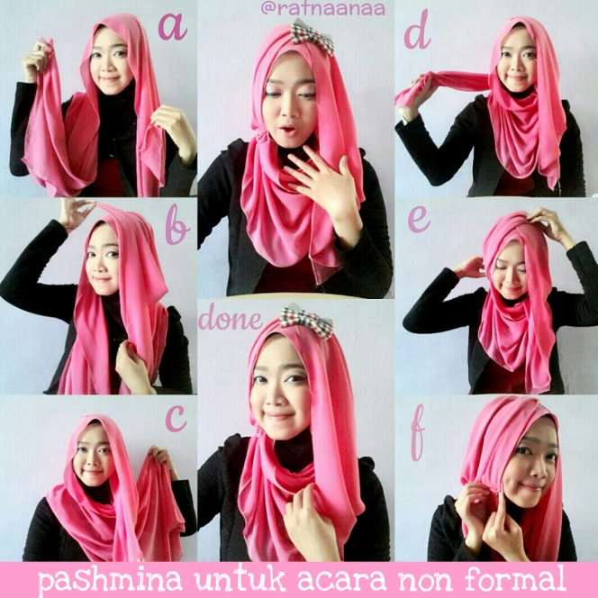 Hijab Menawan di Acara Non Formal