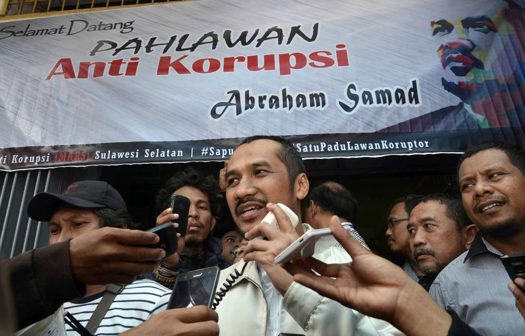 Detik-detik Abraham Samad Ditahan