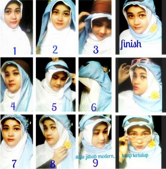 Jilbab Modern Tetap Tertutup