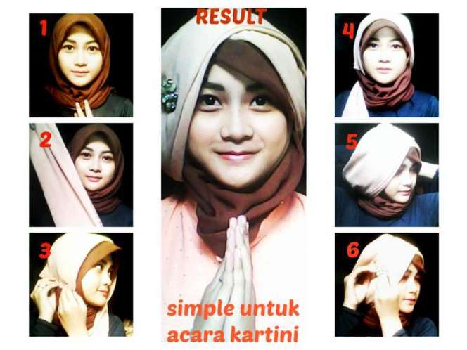 Hijab Simpel Untuk Acara Kartini
