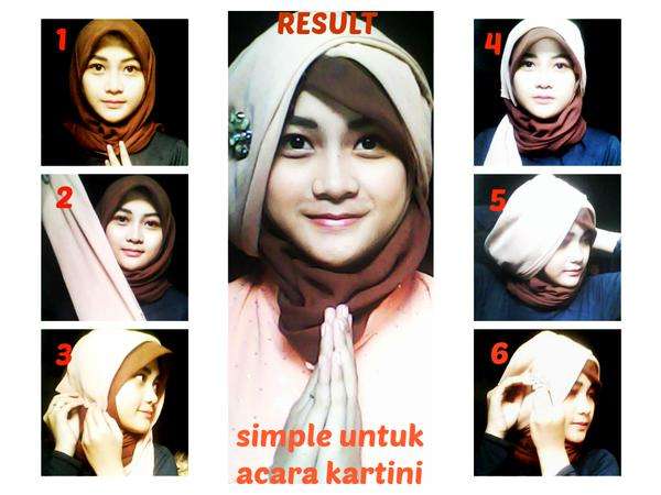 Hijab Simpel Untuk Acara Kartini