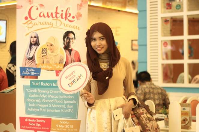 Serunya Hijaber di `Cantik Bareng Dream`