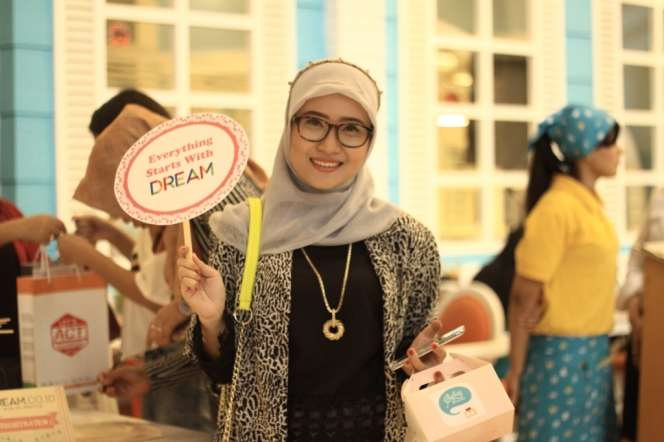 Serunya Hijaber di `Cantik Bareng Dream`