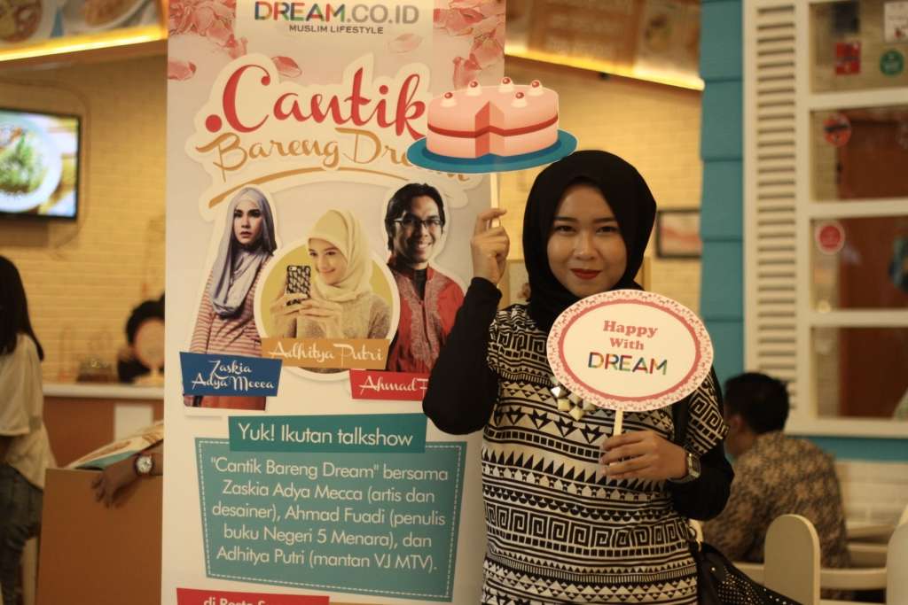 Serunya Hijaber di `Cantik Bareng Dream`
