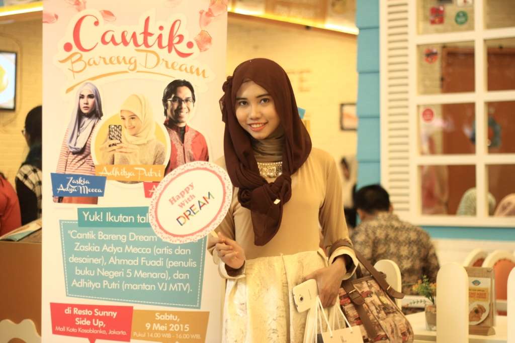 Serunya Hijaber di `Cantik Bareng Dream`