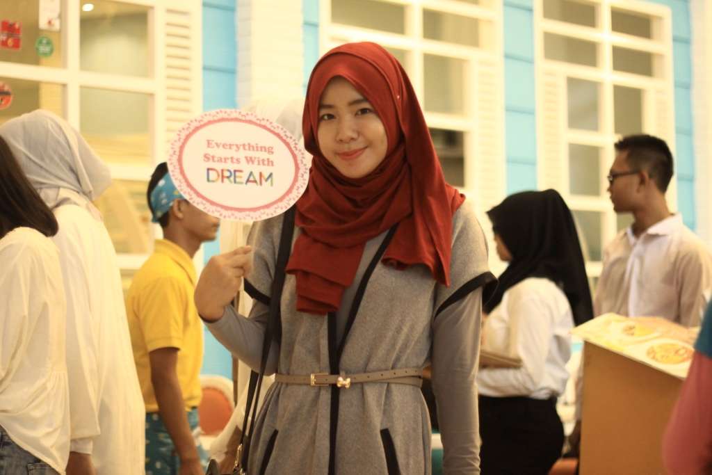 Serunya Hijaber di `Cantik Bareng Dream`