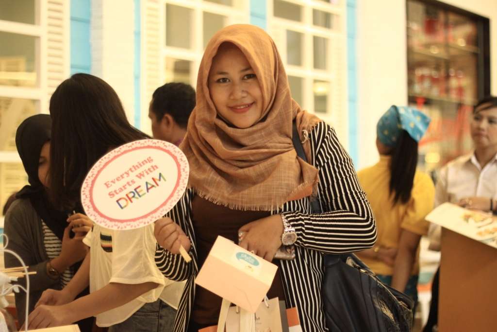 Serunya Hijaber di `Cantik Bareng Dream`