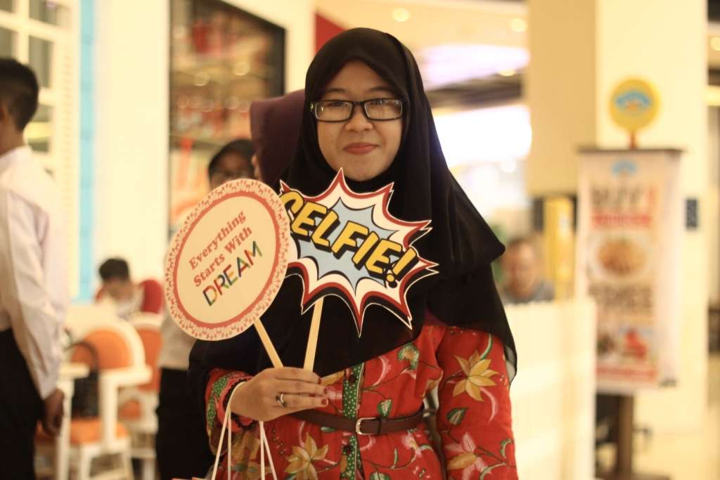 Serunya Hijaber di `Cantik Bareng Dream`