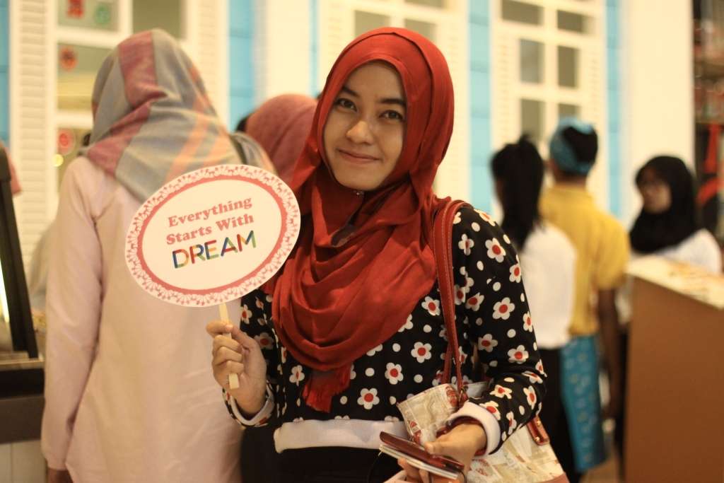 Serunya Hijaber di `Cantik Bareng Dream`