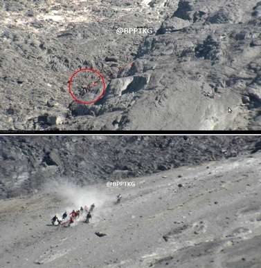 Perjuangan Tim SAR Evakuasi Jasad Eri dari Kawah Merapi