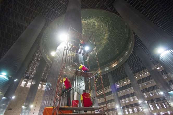 Sambut Ramadan, Masjid Istiqlal Dibersihkan