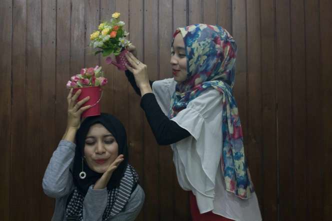 Kehebohan Dua Finalis World Muslimah